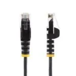 StarTech.com 2m CAT6 Slim Snagless Cable - Black