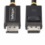 StarTech.com 2m DisplayPort 2.1 Cable, DP40 UHBR10 40Gbps, 8K 60Hz/4K 144Hz