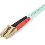 StarTech.com 2m LC/UPC to LC/UPC OM4 Multimode Fibre Optic Cable, LSZH
