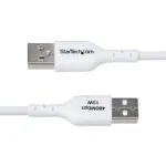 StarTech.com 2m USB-A to USB-C Cable, 3A, USB 2.0, White