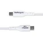 StarTech.com 2m USB-A to USB-C Cable, 3A, USB 2.0, White