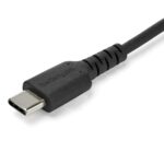 StarTech.com 2m USB-A to USB-C Cable - USB 2.0 Charging & Sync, 3A, Black