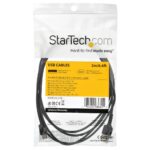 StarTech.com 2m USB-A to USB-C Cable - USB 2.0 Charging & Sync, 3A, Black