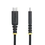 StarTech.com 2m USB-C 240W PD Charging Cable, Side Screw Lock, Braided Jacket