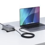 StarTech.com 2m USB-C 240W PD Charging Cable, Side Screw Lock, Braided Jacket