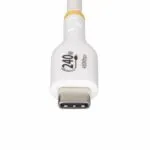 StarTech.com 2m USB-C Cable, 240W PD EPR, USB 2.0, White