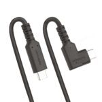 StarTech.com 2m USB-C Cable, Right-Angled, 5Gbps, 100W PD, 4K 60Hz DP Alt Mode