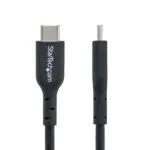 StarTech.com 2m USB-C Charging Cable, 60W PD, USB 2.0, Black