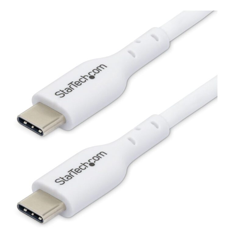 StarTech.com 2m USB-C Charging Cable, 60W PD, White