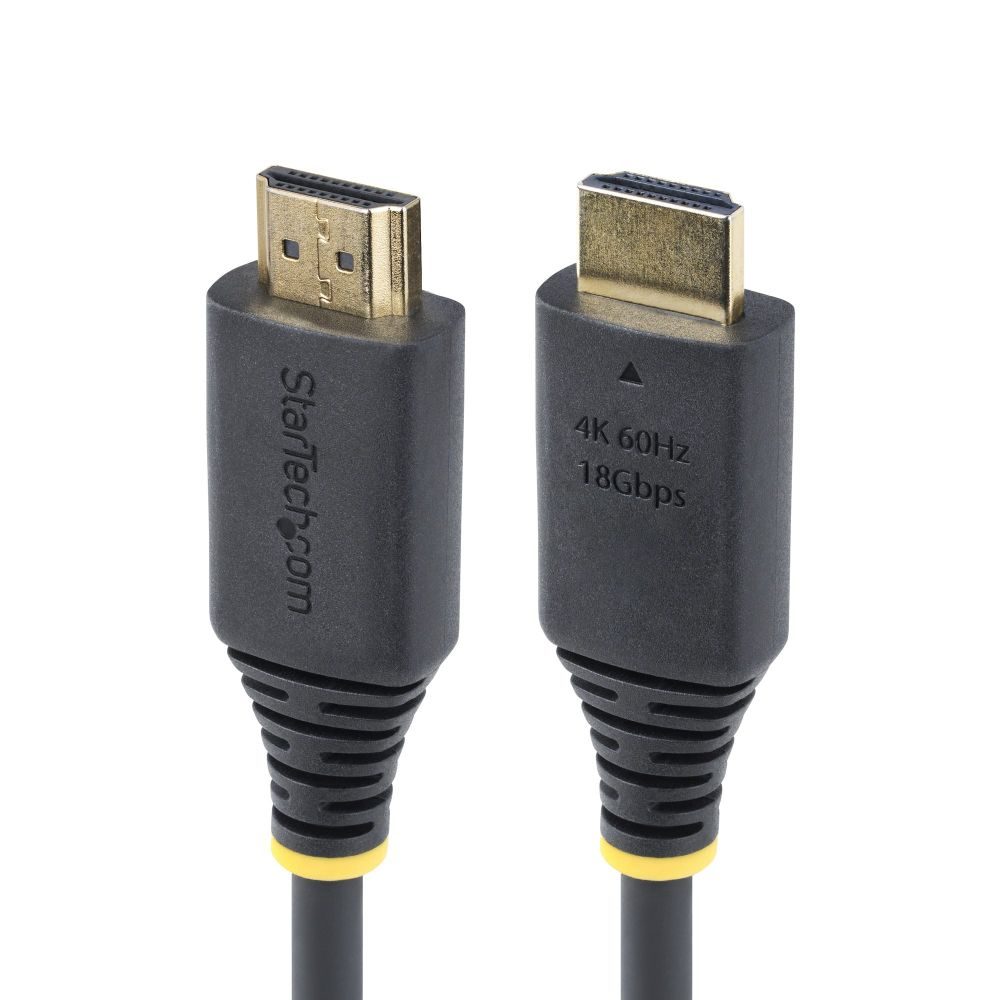StarTech.com 30cm High Speed HDMI Cable, 4K 60Hz, HDMI 2.0, 18Gbps