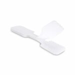 StarTech.com 3.5in Cable Labels, 100 Pack, White, Hook-to-Hook Fastener Write-On Tags