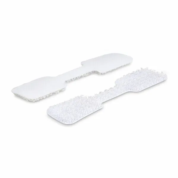 StarTech.com 3.5in Cable Labels, 100 Pack, White, Hook-to-Hook Fastener Write-On Tags
