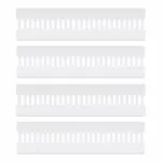 StarTech.com 3.5in Cable Labels, 100 Pack, White, Hook-to-Hook Fastener Write-On Tags