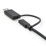 StarTech.com 3ft Hybrid USB-C Cable with USB-A Adapter - 10Gbps/100W PD