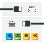 StarTech.com 3ft Rugged Right Angle USB-C 3.2 Gen 2 Cable, 4K 60Hz DP Alt Mode, 100W PD