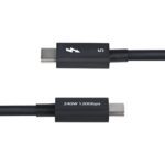 StarTech.com 3ft Thunderbolt 5 Cable, 80Gbps, 240W PD, 8K 60Hz, Certified - Compatible w/Thunderbolt 4/USB4/USB-C