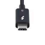 StarTech.com 3ft Thunderbolt 5 Cable, 80Gbps, 240W PD, 8K 60Hz, Certified - Compatible w/Thunderbolt 4/USB4/USB-C