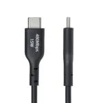 StarTech.com 3ft USB-A to USB-C Cable, 3A, USB 2.0, Black