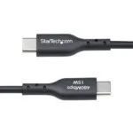 StarTech.com 3ft USB-A to USB-C Cable, 3A, USB 2.0, Black