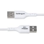 StarTech.com 3ft USB-A to USB-C Cable, 3A, USB 2.0, White