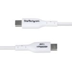 StarTech.com 3ft USB-A to USB-C Cable, 3A, USB 2.0, White