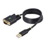 StarTech.com 3ft USB to Serial Adapter, FTDI, RS232, COM Retention