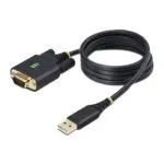 StarTech.com 3ft USB to Serial Adapter, FTDI, RS232, COM Retention