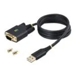 StarTech.com 3ft USB to Serial Adapter, FTDI, RS232, COM Retention