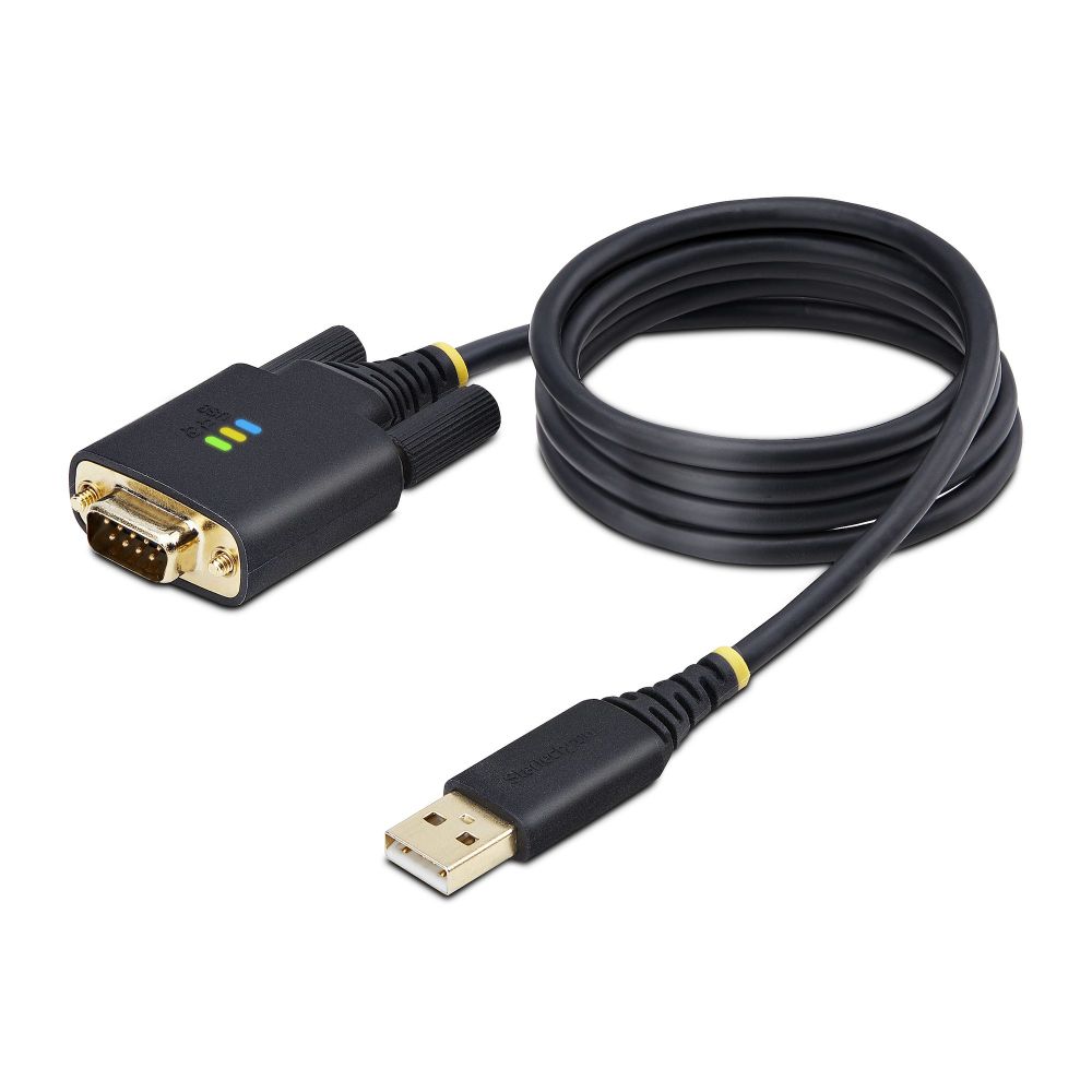 StarTech.com 3ft USB to Serial Adapter, FTDI, RS232, COM Retention
