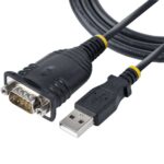 StarTech.com 3ft USB to Serial Cable, DB9 Male RS232 to USB Converter, Prolific IC
