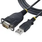 StarTech.com 3ft USB to Serial Cable, DB9 Male RS232 to USB Converter, Prolific IC
