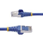 StarTech.com 3m Blue CAT8 Ethernet Cable, 25G/40G, 2000MHz, 100W PoE++, S/FTP