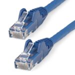 StarTech.com 3m CAT6 LSZH Ethernet Cable - 10GbE 100W PoE RJ45 Blue
