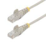 StarTech.com 3m CAT6 Slim Cable, Grey Snagless RJ45