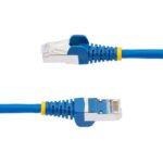 StarTech.com 3m CAT6a LSZH Blue S/FTP Patch Cord - 10GbE 500MHz PoE++