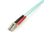 StarTech.com 3m LC/UPC to LC/UPC OM4 Multimode Fiber Optic Cable, LSZH