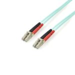 StarTech.com 3m LC/UPC to LC/UPC OM4 Multimode Fiber Optic Cable, LSZH