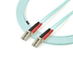 StarTech.com 3m LC/UPC to LC/UPC OM4 Multimode Fiber Optic Cable, LSZH