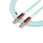 StarTech.com 3m LC/UPC to LC/UPC OM4 Multimode Fibre Optic Cable, LSZH