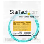 StarTech.com 3m LC/UPC to LC/UPC OM4 Multimode Fiber Optic Cable, LSZH