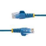 StarTech.com 3m Slim CAT6 Cable - Blue Snagless RJ45
