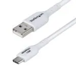 StarTech.com 3m USB-A to USB-C Cable, 3A, USB 2.0, White