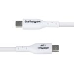 StarTech.com 3m USB-A to USB-C Cable, 3A, USB 2.0, White