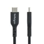 StarTech.com 3m USB-C Charging & Data Cable, 60W Power Delivery, TPE Jacket