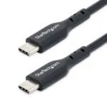 StarTech.com 3m USB-C Charging & Data Cable, 60W Power Delivery, TPE Jacket