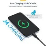 StarTech.com 3m USB-C Charging & Data Cable, 60W Power Delivery, TPE Jacket