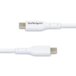 StarTech.com 3m White USB-C Charging & Data Cable, 60W PD, M/M