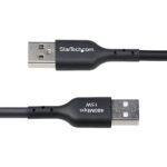 StarTech.com 4m USB-A to USB-C Cable, 3A, USB 2.0, Black