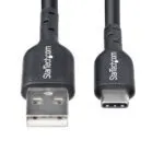 StarTech.com 4m USB-A to USB-C Cable, 3A, USB 2.0, Black