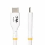 StarTech.com 4m White USB-C Cable, 240W PD EPR, USB 2.0